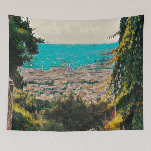 Item preview, Florence Cityscape designed and sold by Sofia-Draws.