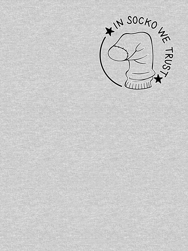 Thumbnail 7 of 7, Classic T-Shirt, In Socko we trust designed and sold by PharLapcartoon.