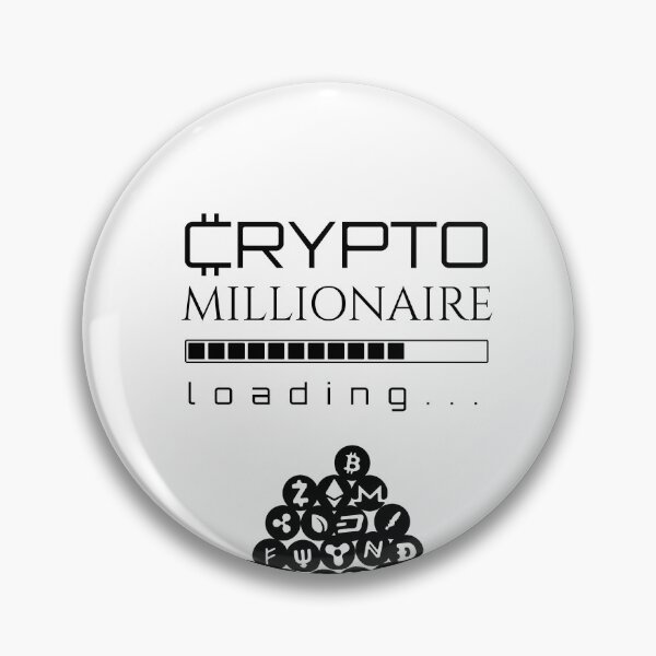 Item preview, Crypto Millionaire loading with loading bar and crypto coins parody icons designed and sold by mcb-jp.