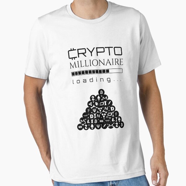 Item preview, Crypto Millionaire loading with loading bar and crypto coins parody icons designed and sold by mcb-jp.