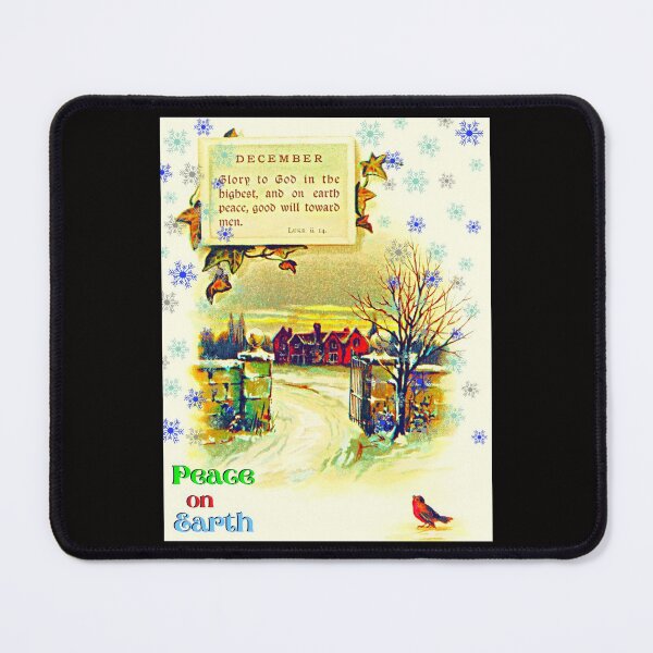 Item preview, Peace on Earth this Vintage Christmas! designed and sold by Goblinkind Publications.
