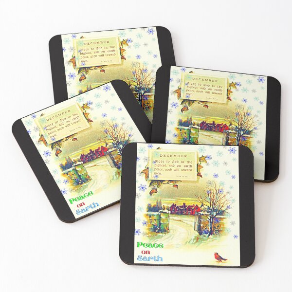 Item preview, Peace on Earth this Vintage Christmas! designed and sold by Goblinkind Publications.