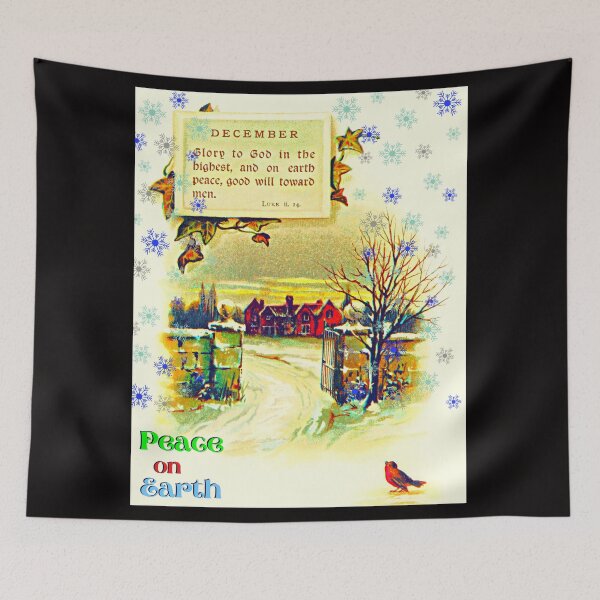 Item preview, Peace on Earth this Vintage Christmas! designed and sold by Goblinkind Publications.