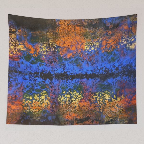 Item preview, Autumn by the River designed and sold by ArtandSoulFluidArt.