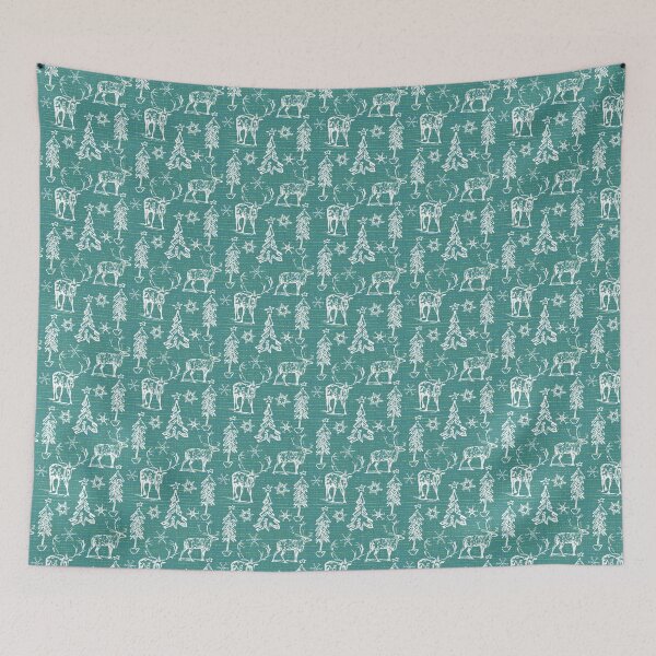 Item preview, Reindeer in the snow designed and sold by Amilia Korre.