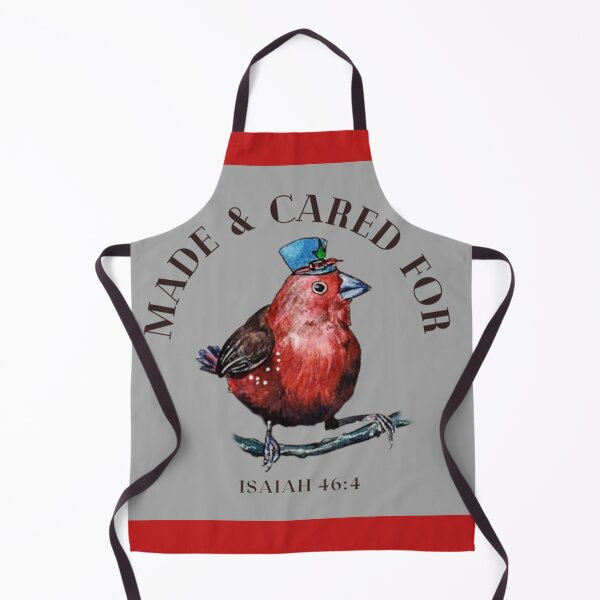 Item preview, Isaiah 46:4- " I made you and will care for you." Watercolor bird and bible verse designed and sold by creatures-nhats.