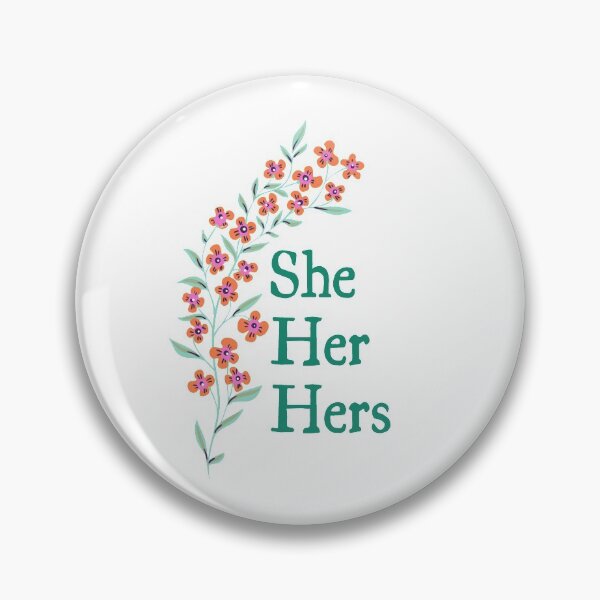 Item preview, Pronouns: She/Her/Hers designed and sold by hec8.