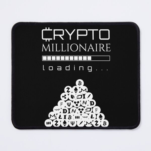 Item preview, Crypto Millionaire loading with loading bar and crypto coins parody icons designed and sold by mcb-jp.
