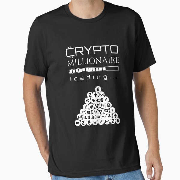 Item preview, Crypto Millionaire loading with loading bar and crypto coins parody icons designed and sold by mcb-jp.