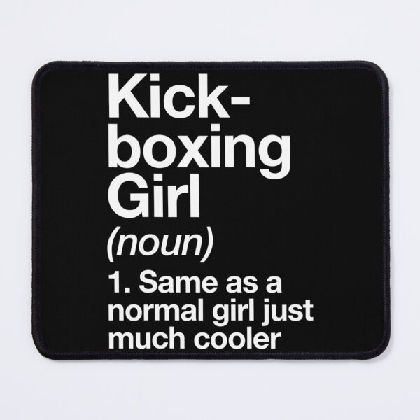 Item preview, Kickboxing Girl Definition Funny Sports Martial Arts designed and sold by JohannesLang.