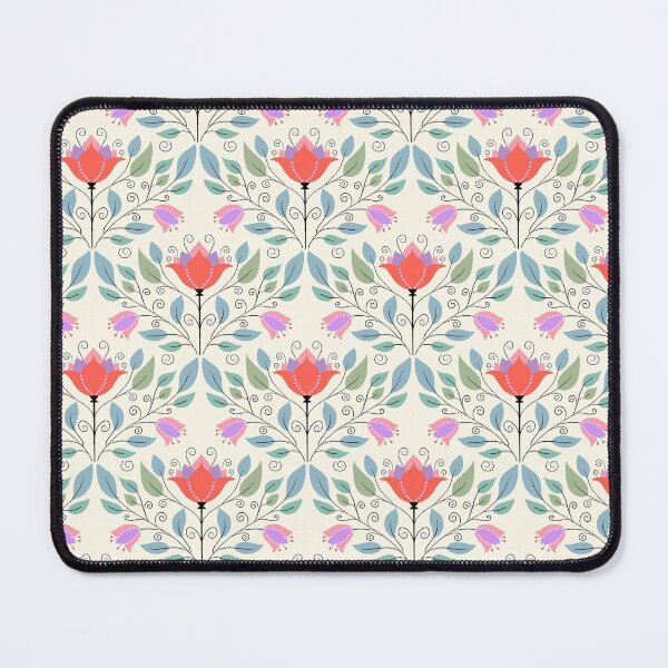 Item preview, Diamond red flower pattern designed and sold by Andrea Snuggs.