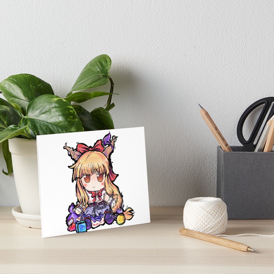 Suika Ibuki Fumo Touhou Photographic Print For Sale By Lislisettedraws Redbubble 7342