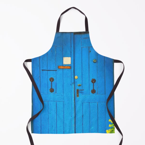 Item preview, Old Blue Wooden Door Texture designed and sold by kallyfactory.