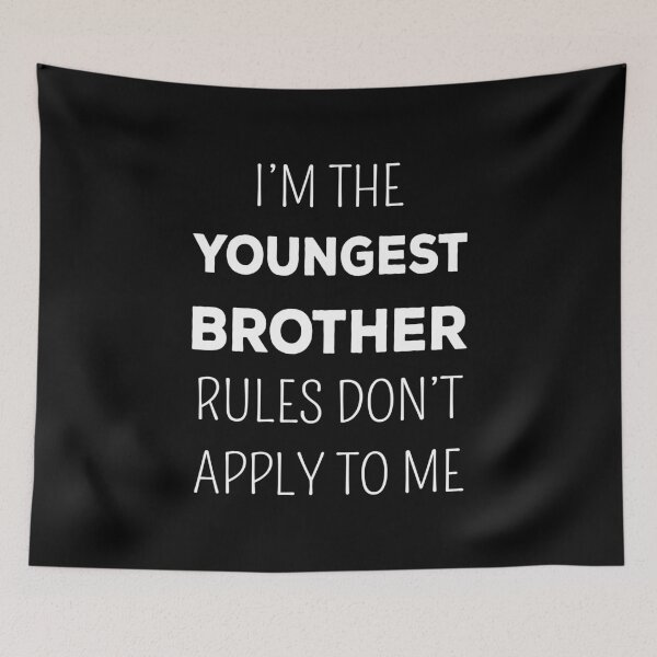 Item preview, Matching Brothers - Youngest Brother Rules Don't Apply I designed and sold by Lemon Pepper.