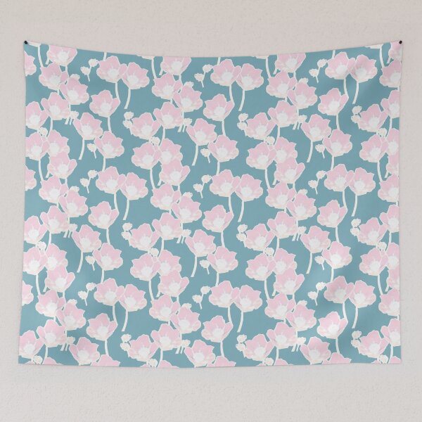 Item preview, Poppies floral seamless pattern designed and sold by stavina.