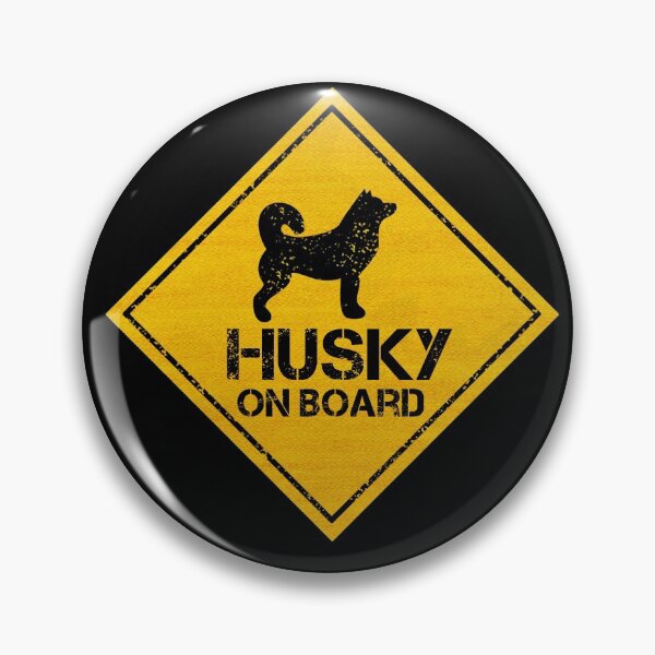 Item preview, Husky On Board - Stickers for Cars designed and sold by CAUTION SHOP.