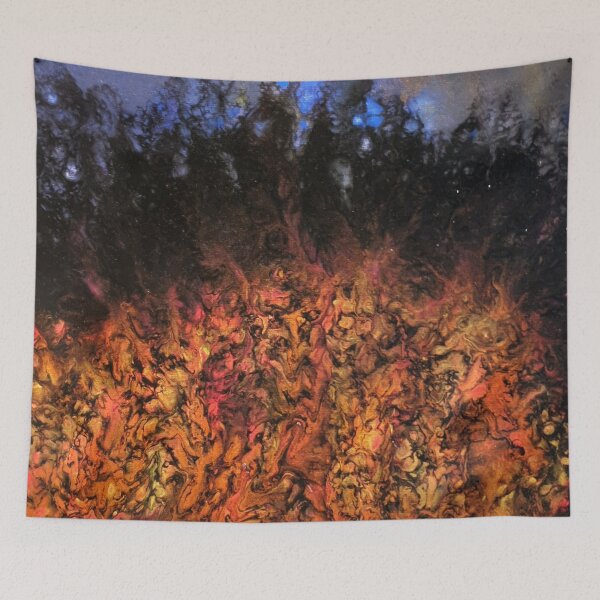 Item preview, Bonfire Night designed and sold by ArtandSoulFluidArt.