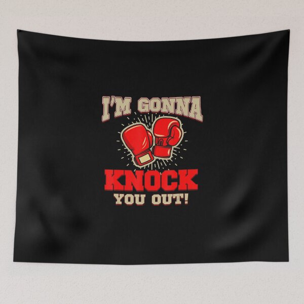 Item preview, Kickboxing Im Gonna Knock You Out Kickbox Kickboxer designed and sold by JohannesLang.
