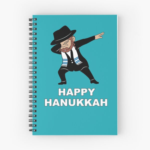 Item preview, Happy Hanukkah Dabbing Dancing Jewish Rabbi designed and sold by Draculaura2009.