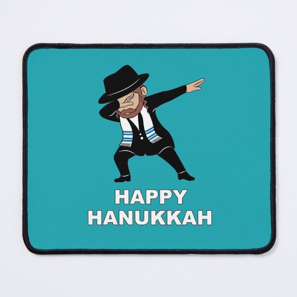 Item preview, Happy Hanukkah Dabbing Dancing Jewish Rabbi designed and sold by Draculaura2009.