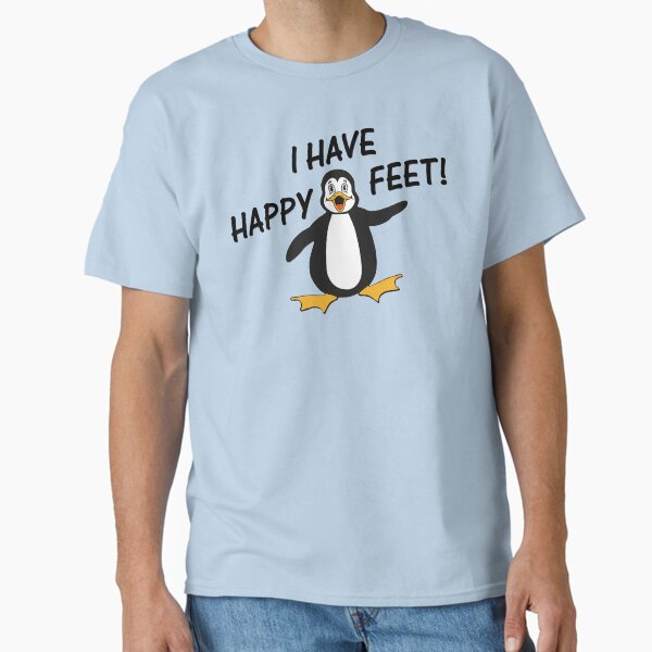 Item preview, Happy Penguin Happy Feet designed and sold by ironydesigns.