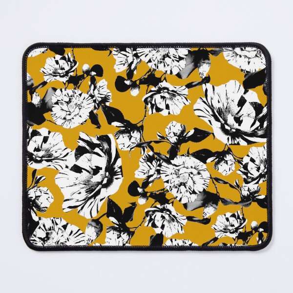 Item preview, Orange Monochrome Vintage Japanese Peony Illustration Design designed and sold by TrulyEpoque.