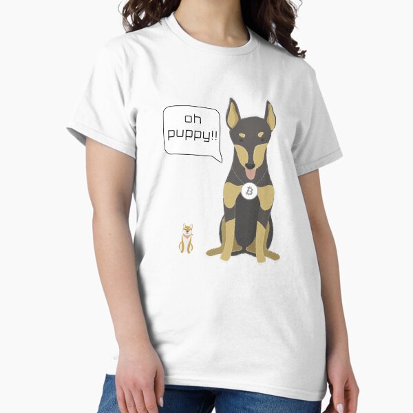 Item preview, Oh Puppy Shiba Parody on Crypto Coins designed and sold by mcb-jp.