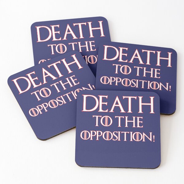 Item preview, death to the opposition funny baseball  designed and sold by Havic  Tees.