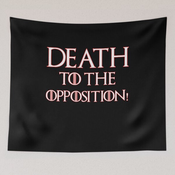 Item preview, death to the opposition funny baseball  designed and sold by Havic  Tees.