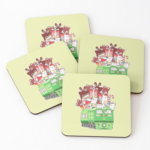Item preview, Kitties on train designed and sold by The-Fancy-Space.