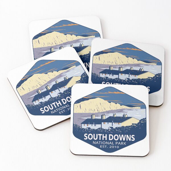 Item preview, Seven Sisters Chalk Cliffs in South Downs National Park designed and sold by Home-Spirit.