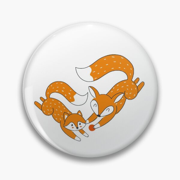 Item preview, Cute foxes playing designed and sold by Capictures.