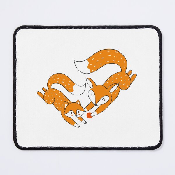 Item preview, Cute foxes playing designed and sold by Capictures.