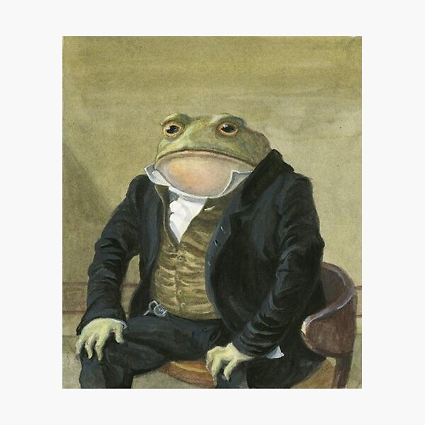 Colonel Toad / Sir Toad Photographic Print