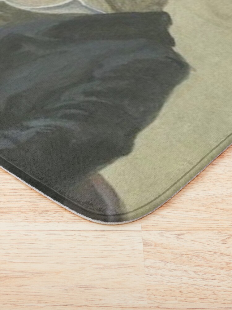Thumbnail 3 of 6, Bath Mat, Colonel Toad / Sir Toad designed and sold by enjoymymemes.