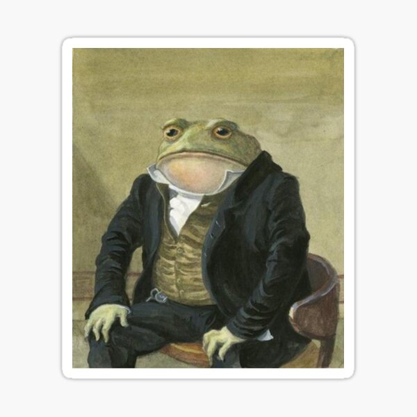 Colonel Toad / Sir Toad Sticker