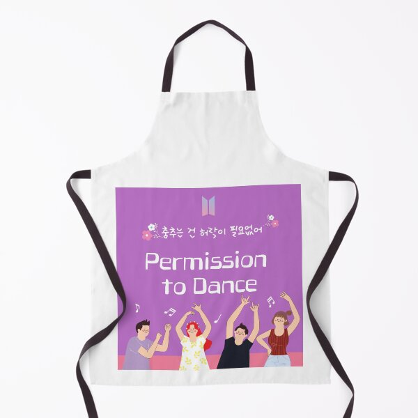 Item preview, Permission To Dance in Korean & BTS Logo designed and sold by kpupsister.