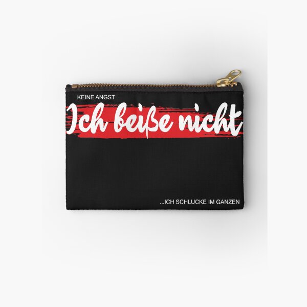 Item preview, Ich beiße nicht, ich schlucke im Ganzen. Witziger frecher Spruch. T-Shirt  designed and sold by silentcolors.