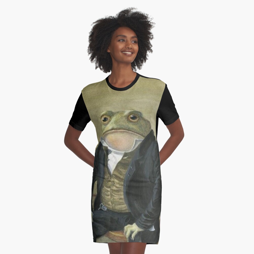 Item preview, Graphic T-Shirt Dress designed and sold by enjoymymemes.