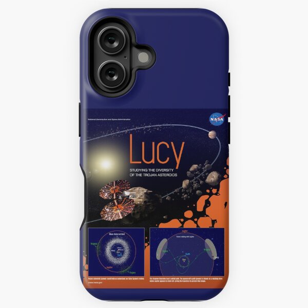 Item preview, NASA Lucy mission overview poster designed and sold by SolidEarthArt.