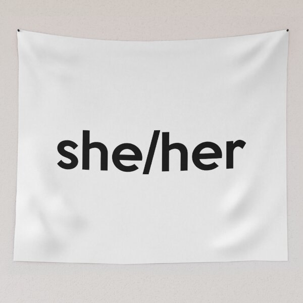 Item preview, she her (black) designed and sold by didijuca.