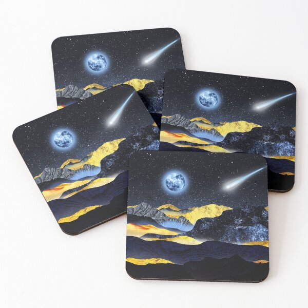 Item preview, The Moon and the Golden Mountains designed and sold by cesartorresart.