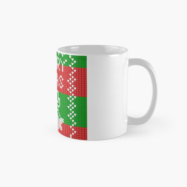 Item preview, Ugly sweater pattern jingle bells Merry Xmas text designed and sold by CutieBlue.
