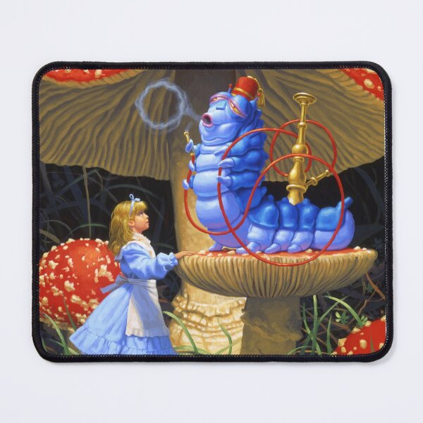 Item preview, Alice in wonderland - Who Are You? designed and sold by spiderwebart.