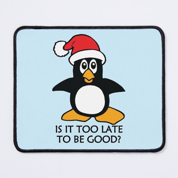 Item preview, Christmas Penguin Is it too late to be good designed and sold by ironydesigns.