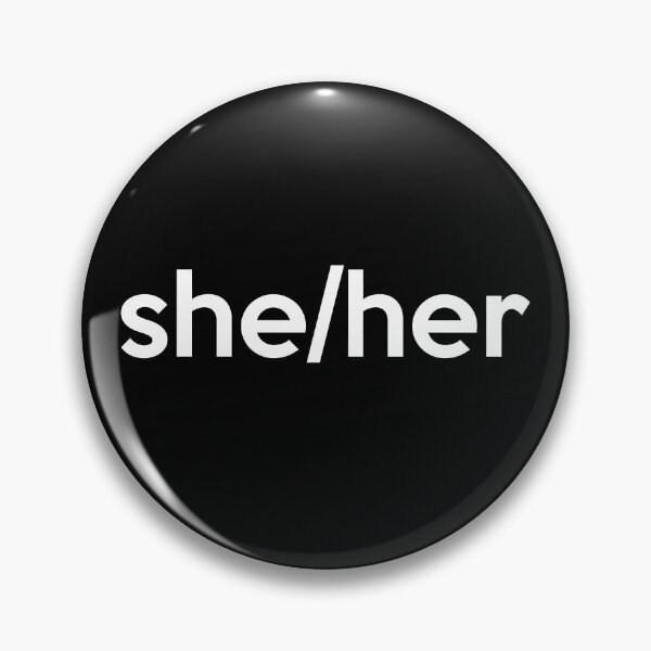 Item preview, she her (white) designed and sold by didijuca.