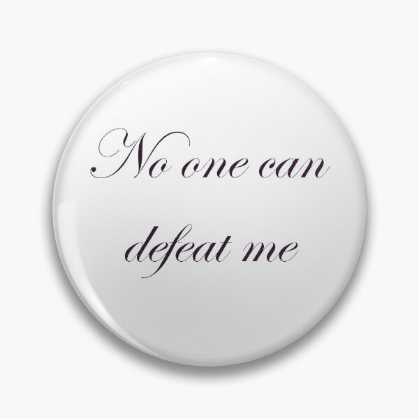 Item preview, No one can defeat me  designed and sold by Yawarhassan9621.