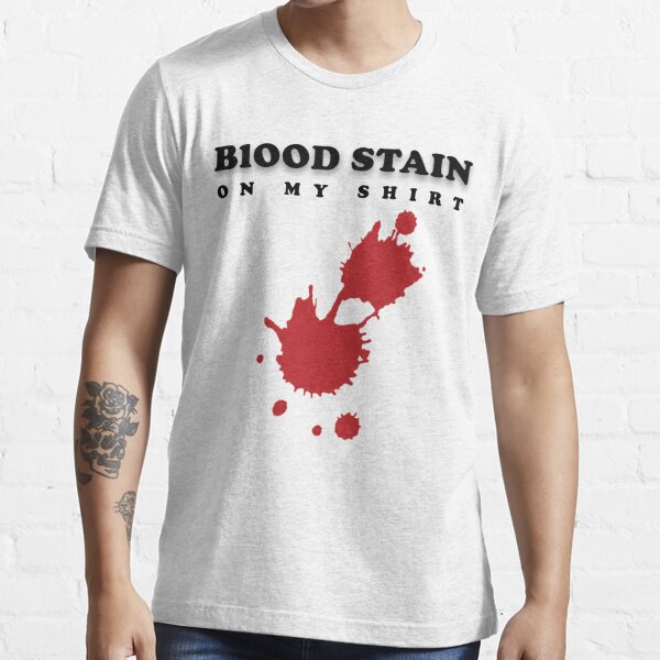 blood stain on my shirt sza Essential T-Shirt for Sale by