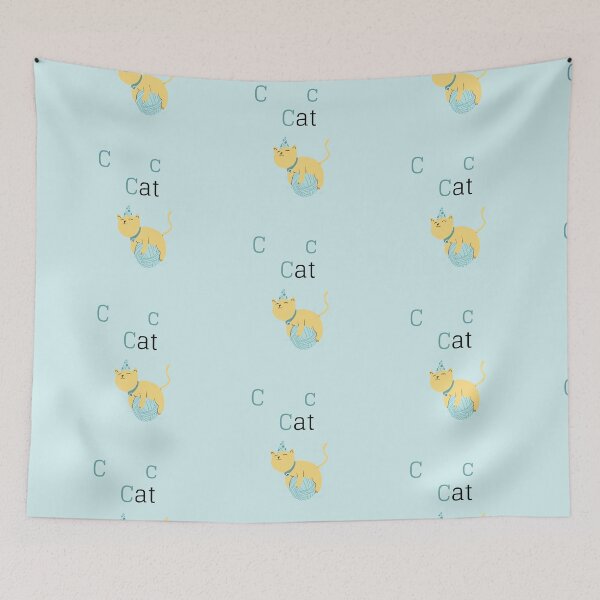Item preview, Cute C c cat  designed and sold by Dogpleasworld.