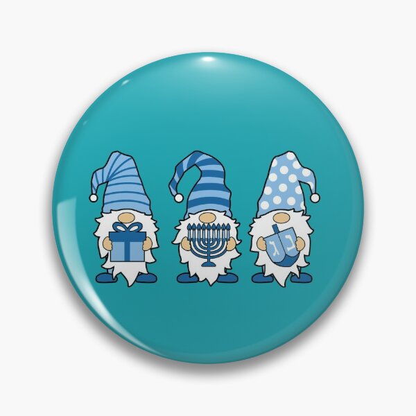 Item preview, Gnomes Gnome Elf Elves Happy Hanukkah Jewish Jew designed and sold by Draculaura2009.